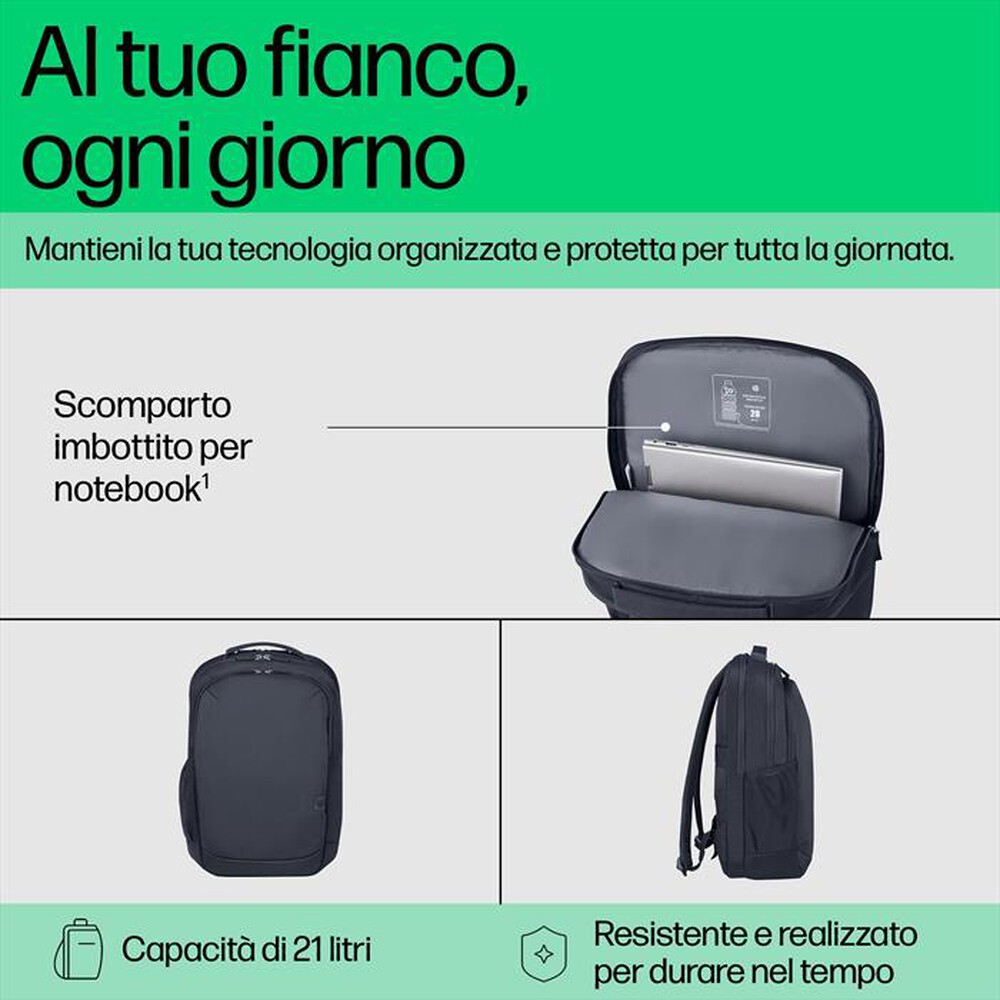"HP - ZAINO EVERYDAY 16\"-Odyssey Gray"